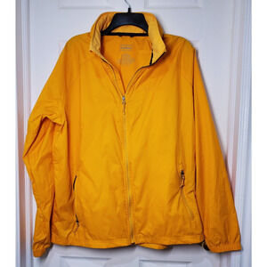Rare Vintage L.L. Bean Embroidered Windbreaker Rain Jacket Sz L